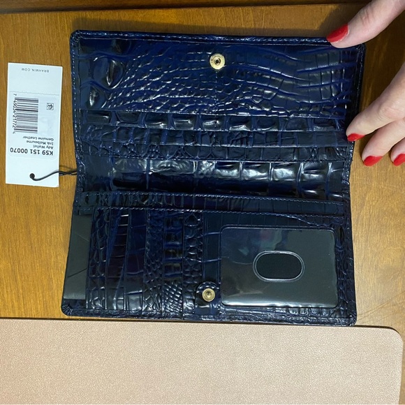 BRAHMIN MINI DARTMOUTH BACKPACK & ADY WALLET INK MELBOURNE - Picture 9 of 10